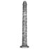 Lovetoy Re del Piacere - extra grande vibratore - 40,5 cm (grigio)