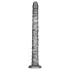 Lovetoy King Sized - vibratore extra grande - 40,5 cm - grigio