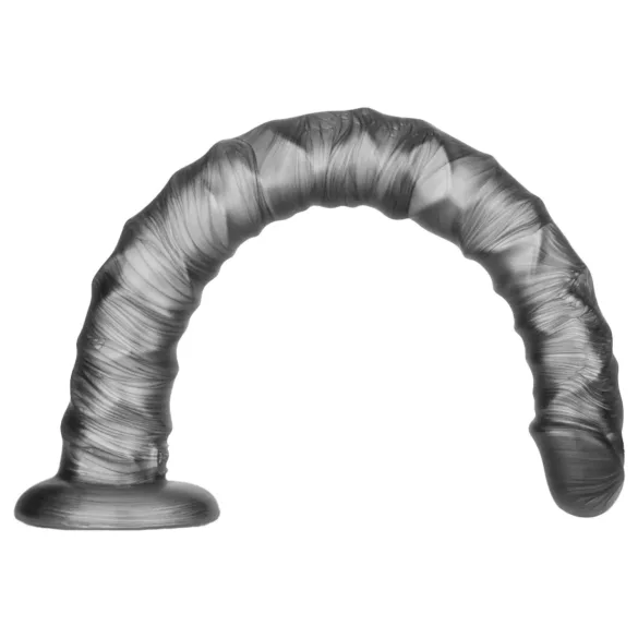 Lovetoy King Sized - vibratore extra grande - 40,5 cm - grigio