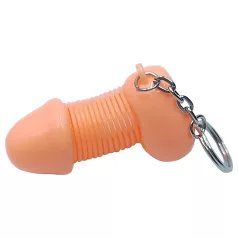 Roomfun - portachiavi divertente a forma di pene (naturale)