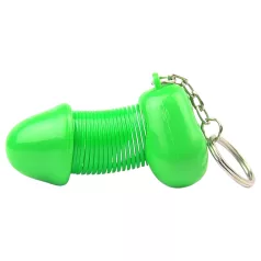 Roomfun - portachiavi divertente a forma di pene (verde)