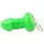 Roomfun - portachiavi divertente a forma di pene (verde)