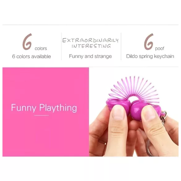 Roomfun - portachiavi divertente a forma di pene (verde)