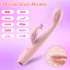 AlvUp - vibratore punto G con stimolatore clitorideo - silicone rosa
