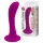 Pretty Love Baile - plug anale curvo con ventosa - silicone rosa