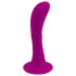 Pretty Love Baile - plug anale curvo con ventosa - silicone rosa