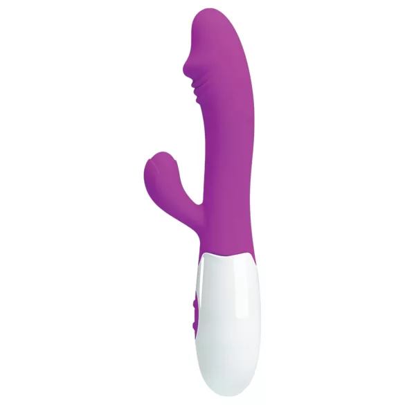 Pretty Love Snappy - vibratore punto G con braccio clitorideo impermeabile (lilla)