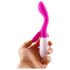 Pretty Love Brighty - Vibratore per il punto G con braccio clitorideo (viola)