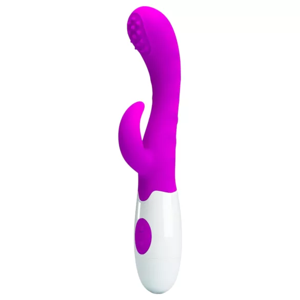 Pretty Love Arthur - vibratore punto G testa mobile - silicone viola