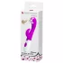 Pretty Love Arthur - vibratore punto G testa mobile - silicone viola