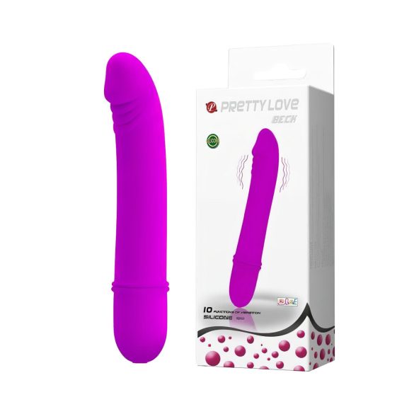 Pretty Love Beck - vibratore punto G impermeabile - silicone rosa