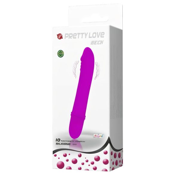 Pretty Love Beck - vibratore punto G impermeabile - silicone rosa
