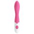 Pretty Love Bishop - vibratore punto G impermeabile - silicone rosa bianco