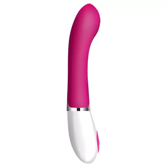 Pretty Love Daniel - vibratore punto G impermeabile - silicone rosa bianco