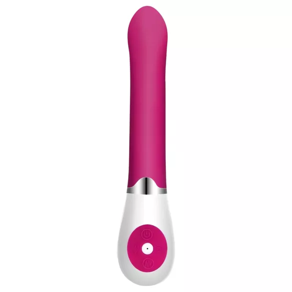 Pretty Love Daniel - vibratore punto G impermeabile - silicone rosa bianco