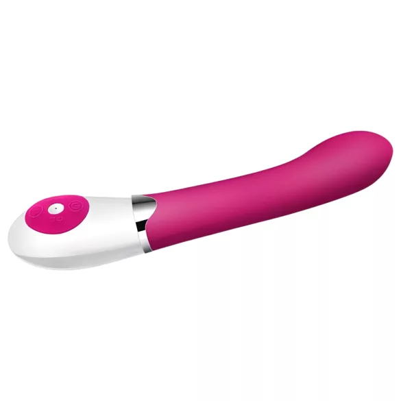Pretty Love Daniel - vibratore punto G impermeabile - silicone rosa bianco