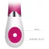 Pretty Love Daniel - vibratore punto G impermeabile - silicone rosa bianco