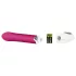 Pretty Love Daniel - vibratore punto G impermeabile - silicone rosa bianco