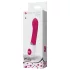Pretty Love Daniel - vibratore punto G impermeabile - silicone rosa bianco