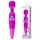 Pretty Love Wand - vibratore massaggiante ricaricabile - silicone viola