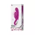 Pretty Love Webb - vibratore rabbit con stimolatore clitorideo - silicone rosa