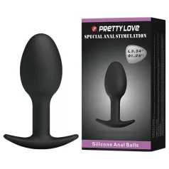 Pretty Love - dildo anale nero