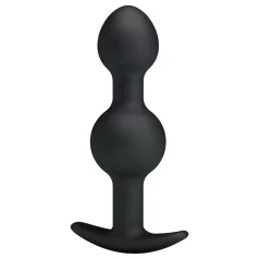 Pretty Love - dildo anale con pallina interna - nero