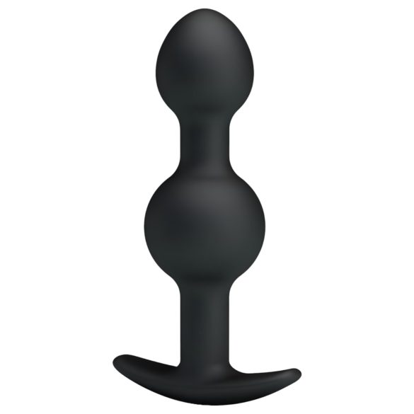 Pretty Love - dildo anale sferico interno (nero)