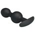 Pretty Love - dildo anale sferico interno (nero)