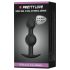 Pretty Love - dildo anale sferico interno (nero)