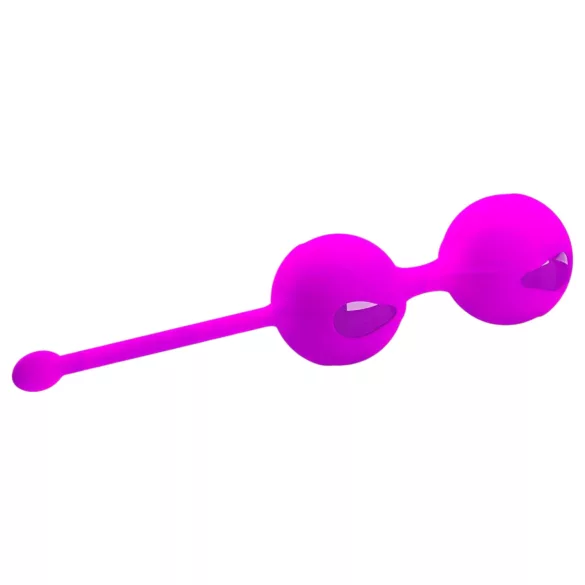 Pretty Love - palline vaginali doppie - silicone viola