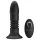 Pretty Love - vibratore anale a spinta - silicone nero