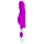 Pretty Love Peter - vibratore rabbit con stimolatore clitoride - silicone viola