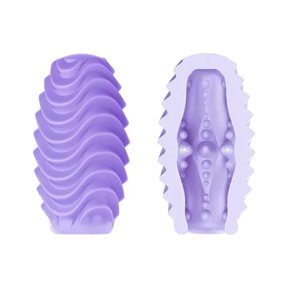 Pretty Love Romantic - masturbatore a forma di uovo - silicone viola - 1 pezzo