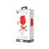 Amante Rosa Love - Vibratore 2in1 con Lingua (Rosso)