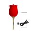 Amante Rosa Love - Vibratore 2in1 con Lingua (Rosso)