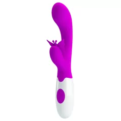   Pretty Love Butterfly Kiss - vibratore con stimolatore clitorideo
