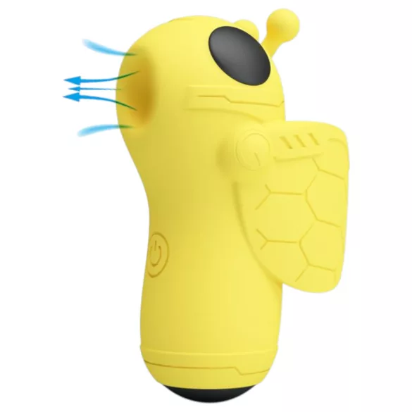 Pretty Love Magic Bee - vibratore da dito clitorideo - silicone giallo