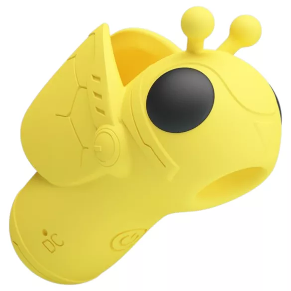 Pretty Love Magic Bee - vibratore da dito clitorideo - silicone giallo