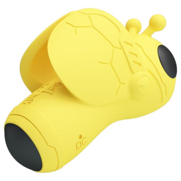 Pretty Love Magic Bee - vibratore da dito clitorideo - silicone giallo