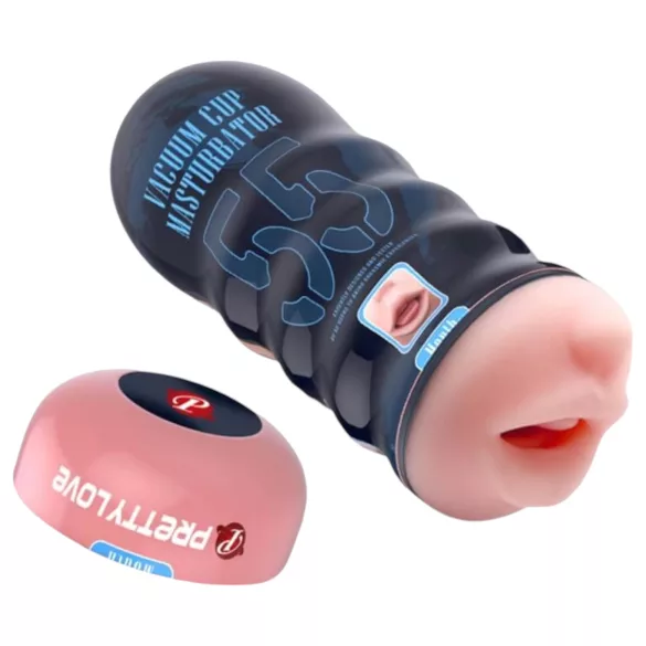 Pretty Love - masturbatore realistico bocca - silicone effetto pelle naturale