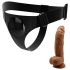 Imbracatura Pretty Love - universale con dildo - 17 cm (nero)