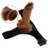 Imbracatura Pretty Love - universale con dildo - 17 cm (nero)