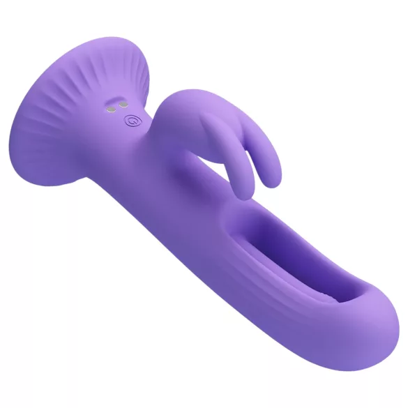 Pretty Love Killmoulis - vibratore punto G e leccatore (viola)