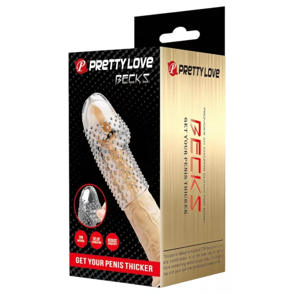 Pretty Love Becks - guaina pene - trasparente