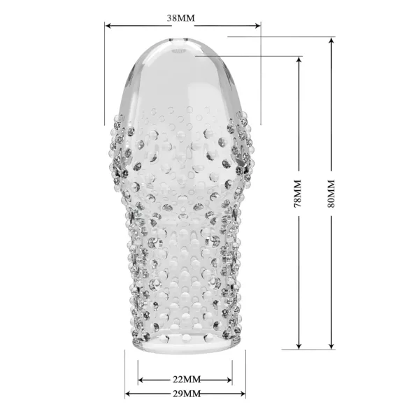 Pretty Love Becks - guaina pene - trasparente