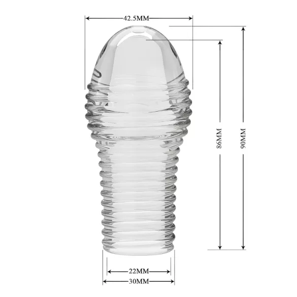 Pretty Love Hoytt - guaina pene - trasparente