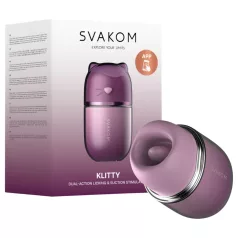 Svakom Klitty - vibratore leccatore (viola)