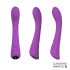 Sex HD Sunshine - Vibratore G-spot ricaricabile con scanalature (viola)