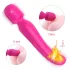 Sex HD Iris - vibratore massaggiante riscaldante 2 motori - silicone rosa